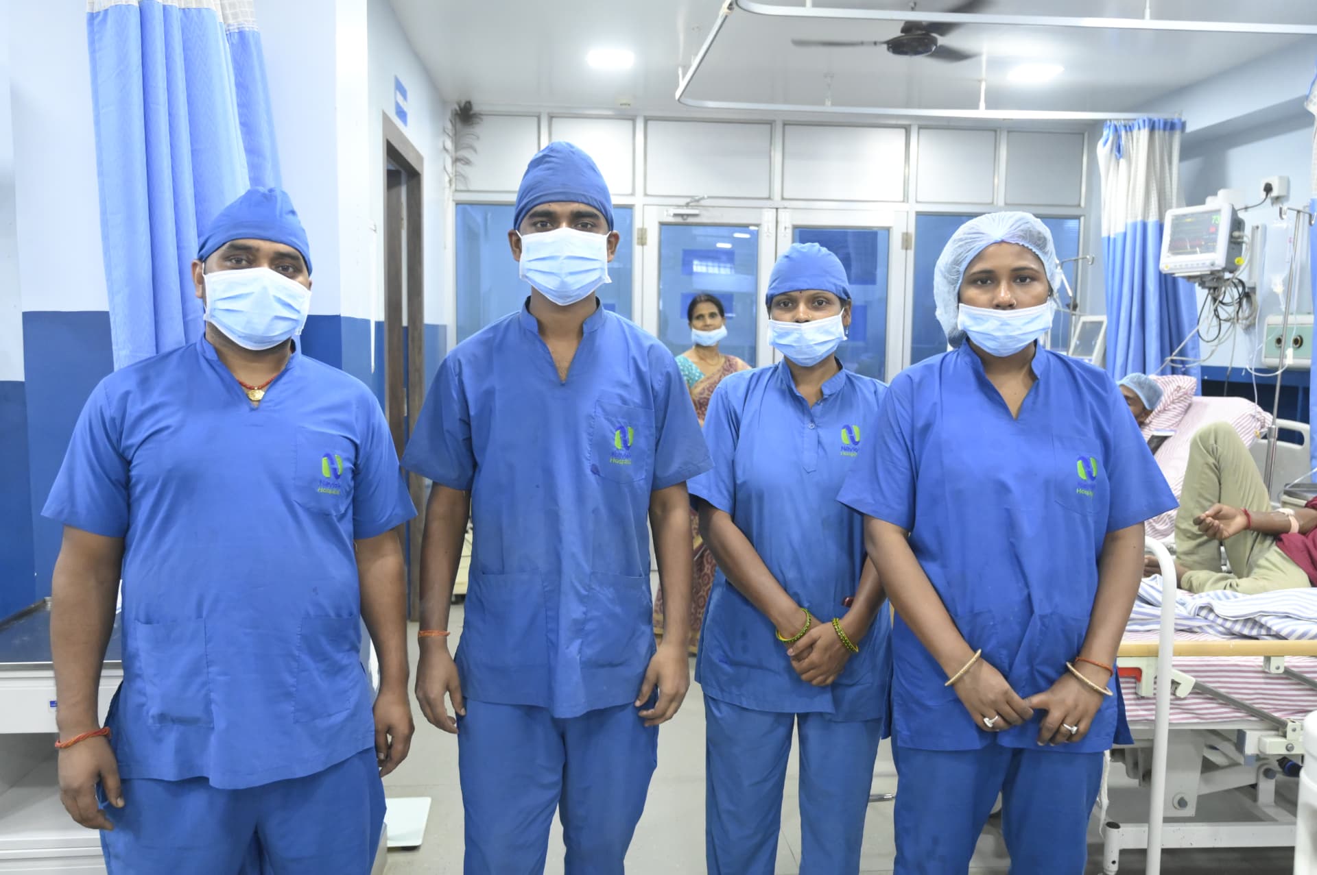 Nursing team at Navlok Hospital