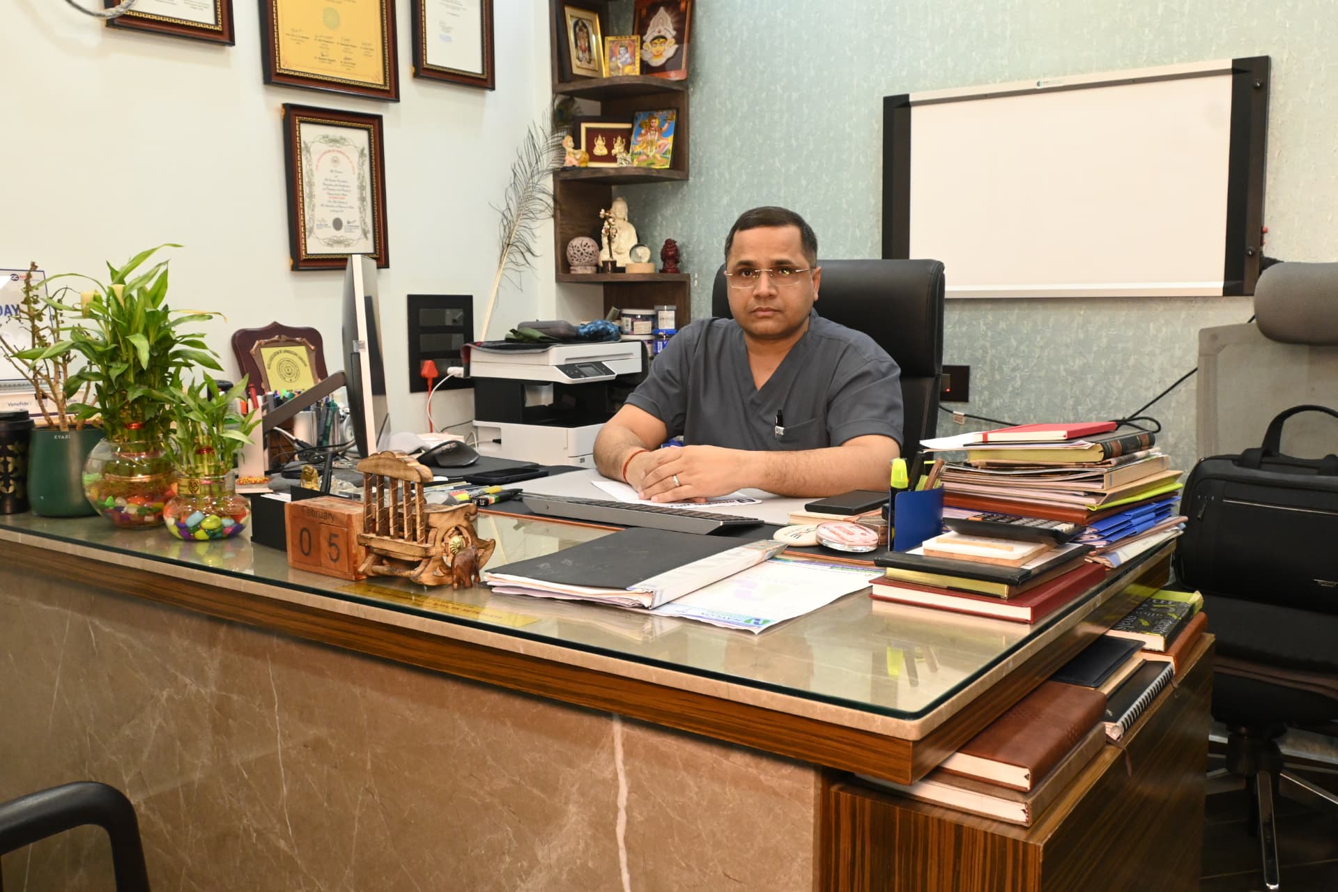 Administrative office at Navlok Hospital